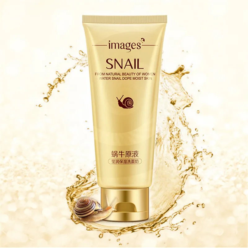 Snail Cream Gel - IMAGES Snail Essence Cleansing Gel Deep