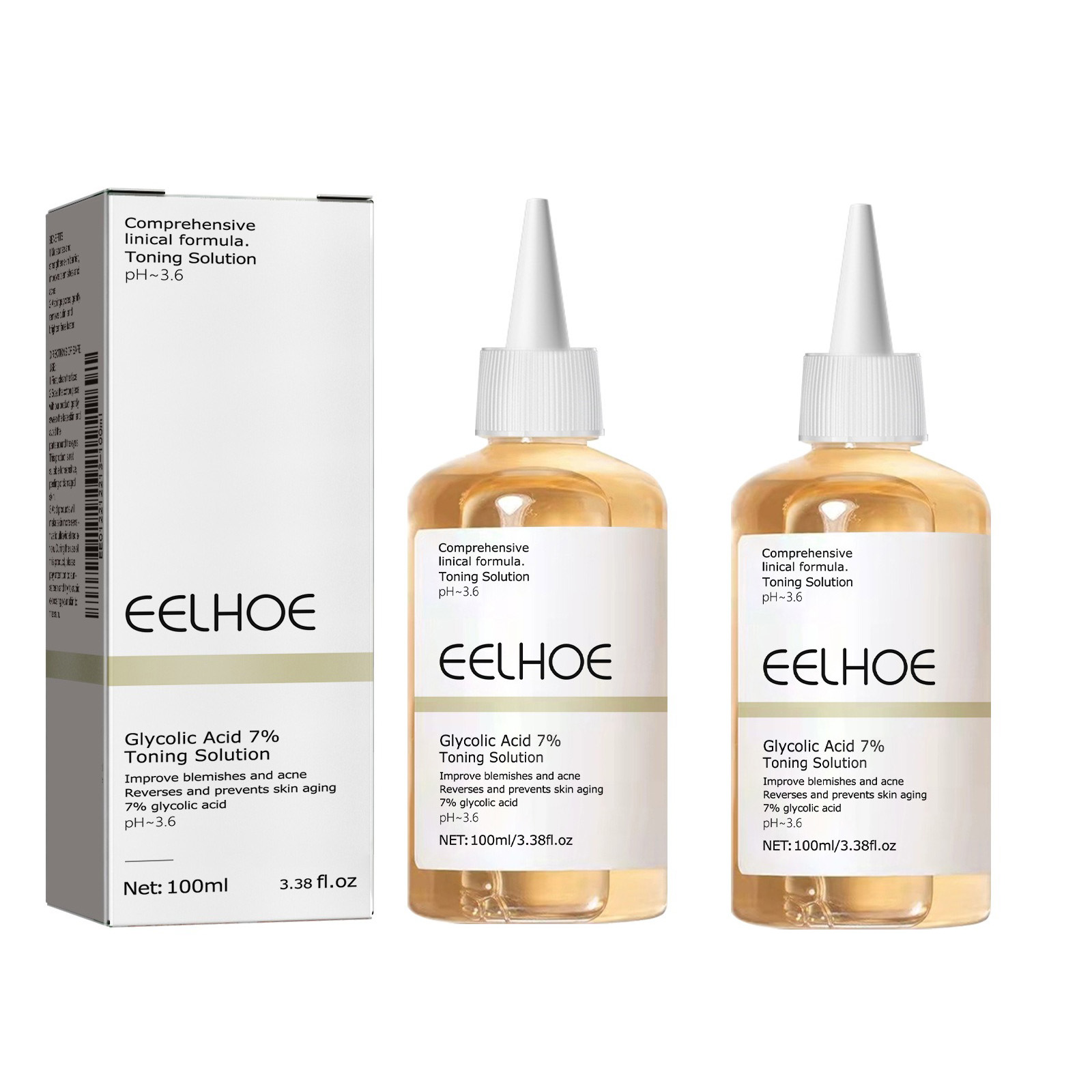 Lactic Acid Toner - Glycolic Acid 7% Toning Solution Ordinary