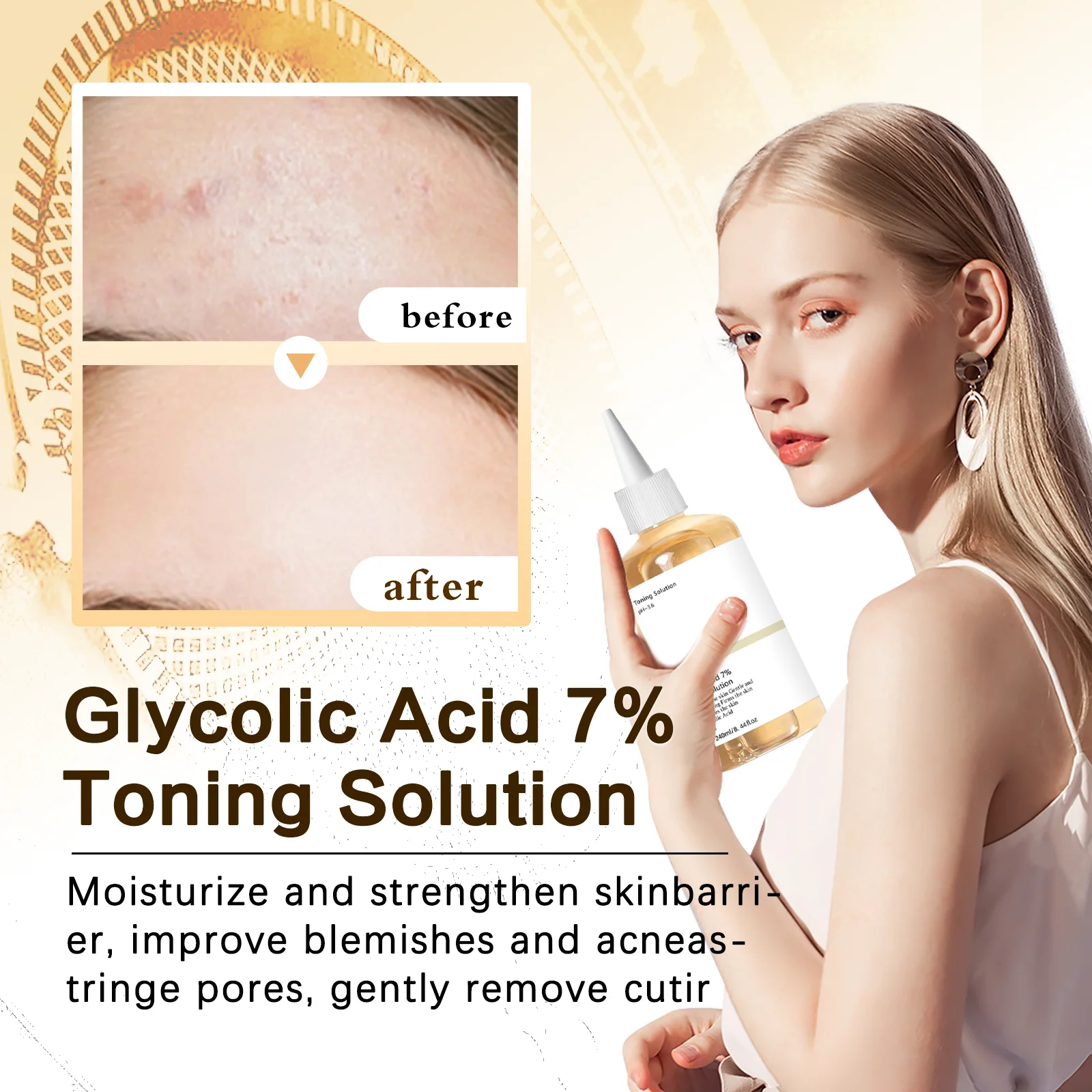 7% Glycolic Acid Toning Soluti - Lactic Acid Toner 评论和价格
