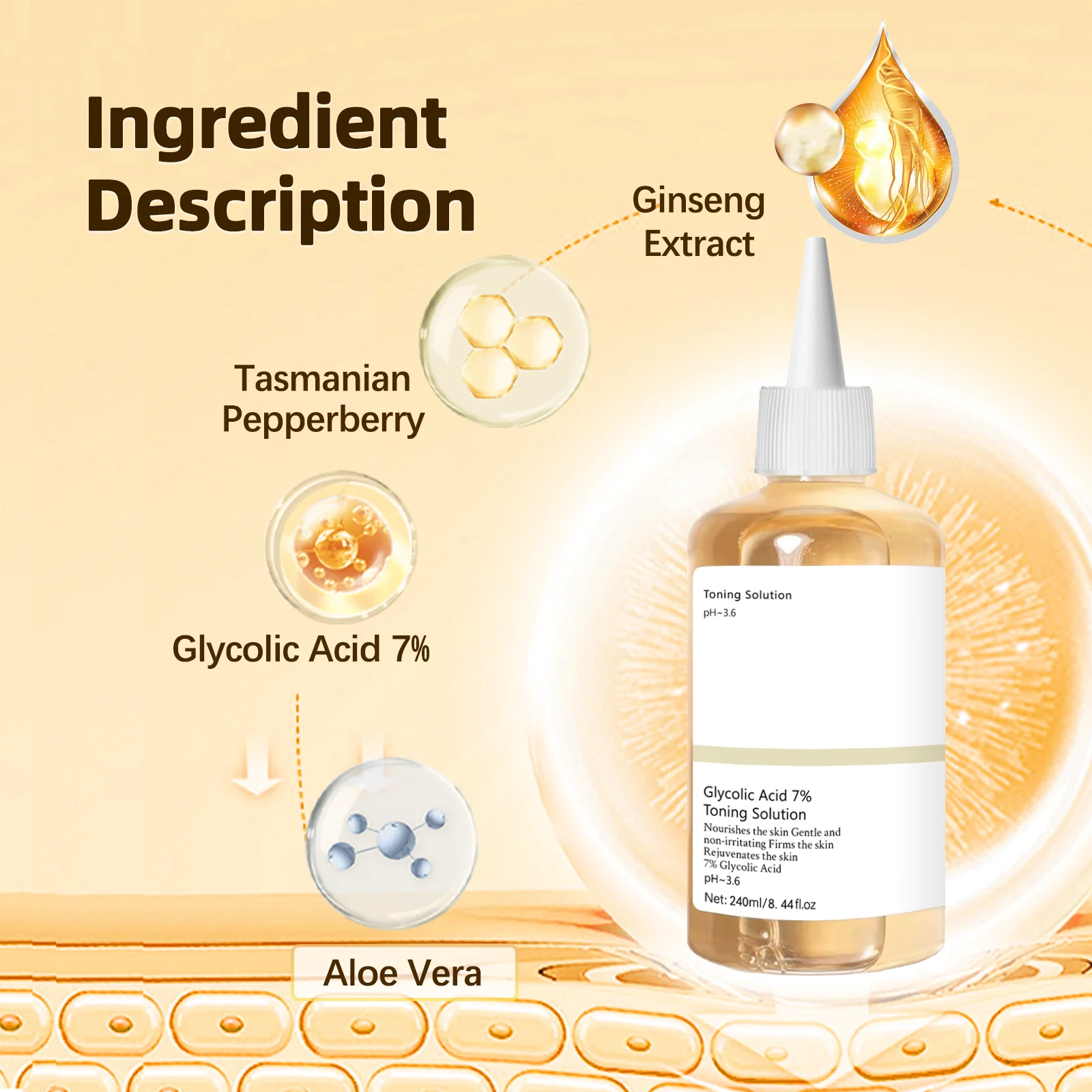 7% Glycolic Acid Toning Soluti - Lactic Acid Toner 评论和价格