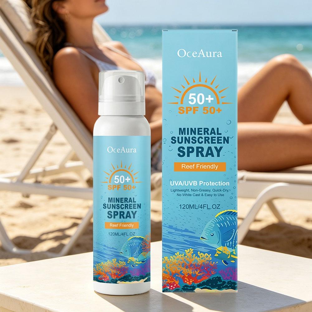 Premium SPF50+ Reef-Friendly M - Face Mist Mineral 评论和价格