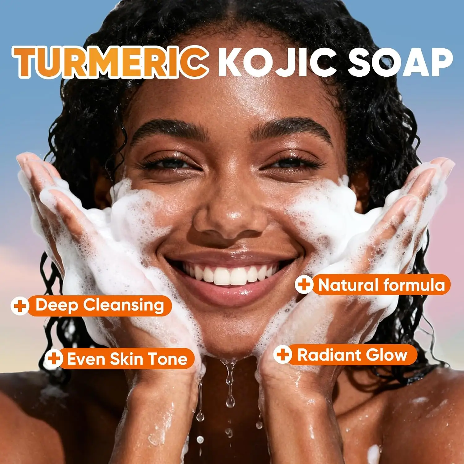 4 Pack Turmeric Kojic Acid Soa - Skincare Oily Skin 评论和价格