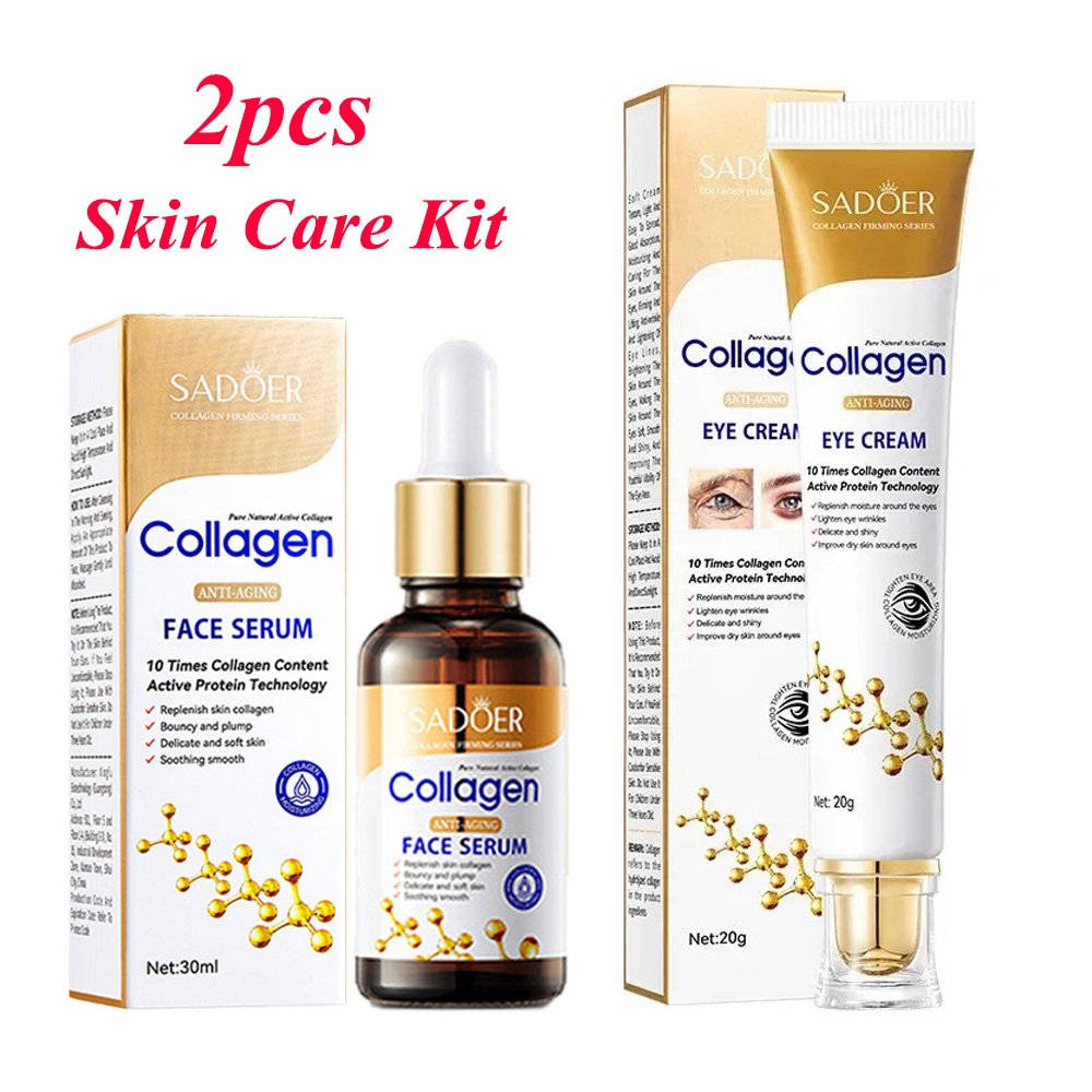 SADOER Collagen Skin Care Sets - Skincare Collagen 评论和价格