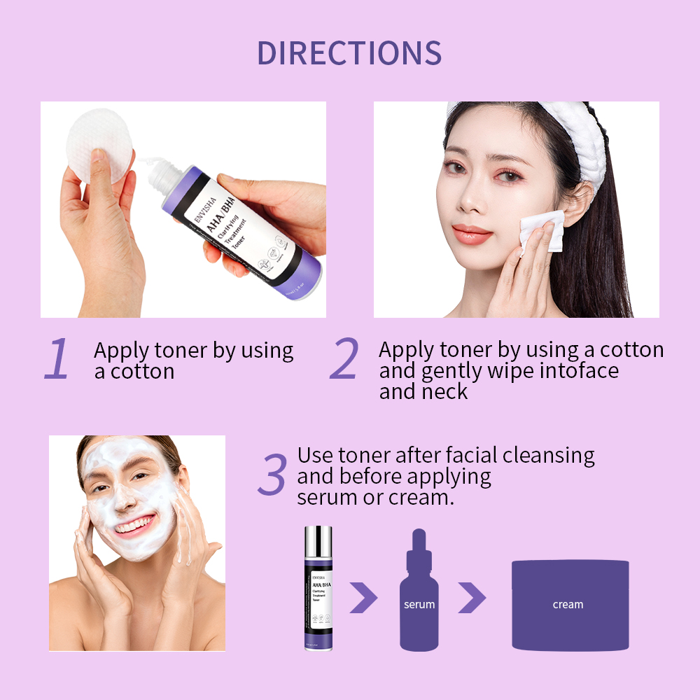 ENVISHA Face Skin Care Cleansi - Lactic Acid Toner 评论和价格