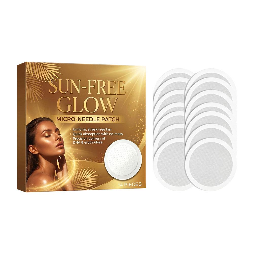 14Pcs Sun-Free Glow Microneedl - Skincare Glow Glowing 评论和价格