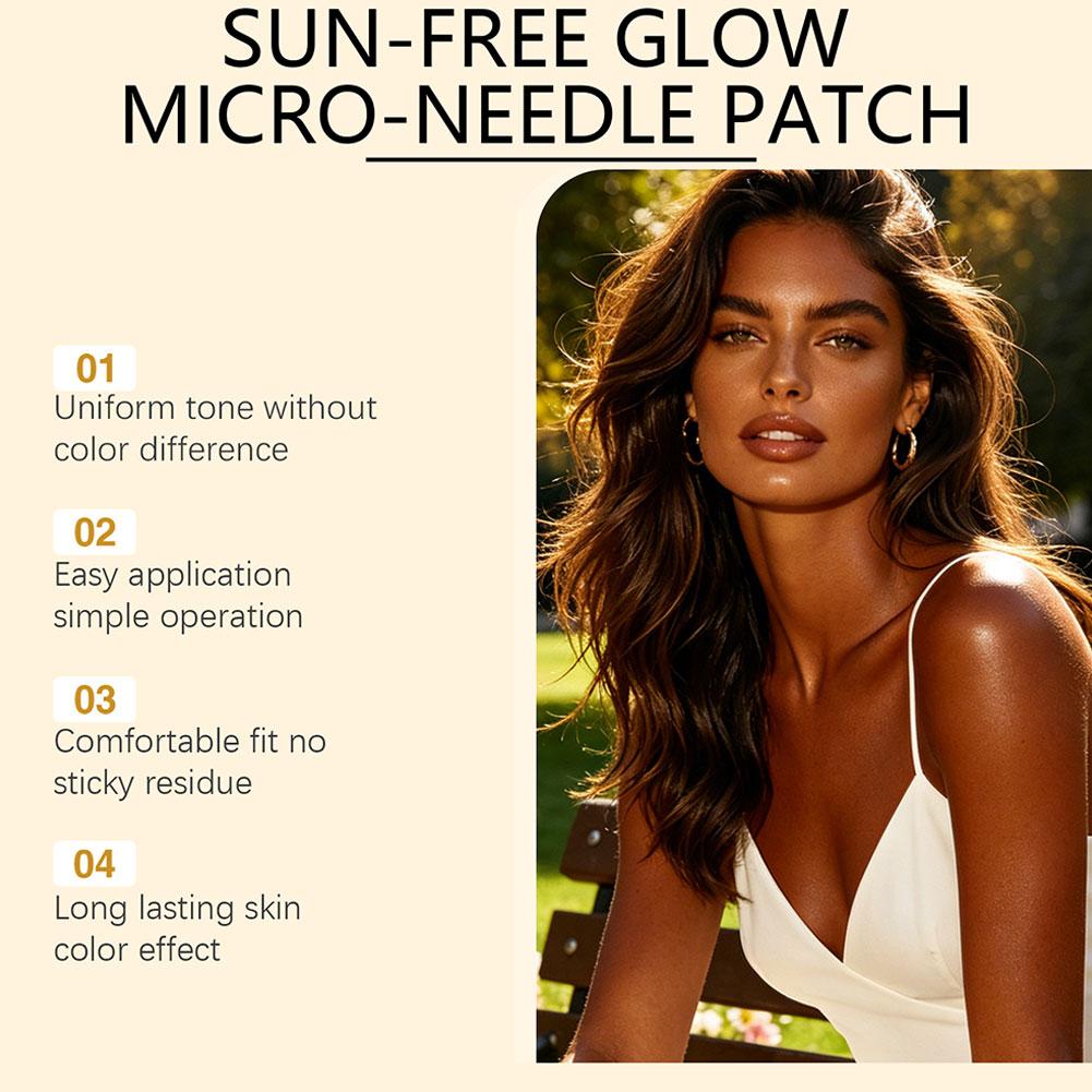 14Pcs Sun-Free Glow Microneedl - Skincare Glow Glowing 评论和价格