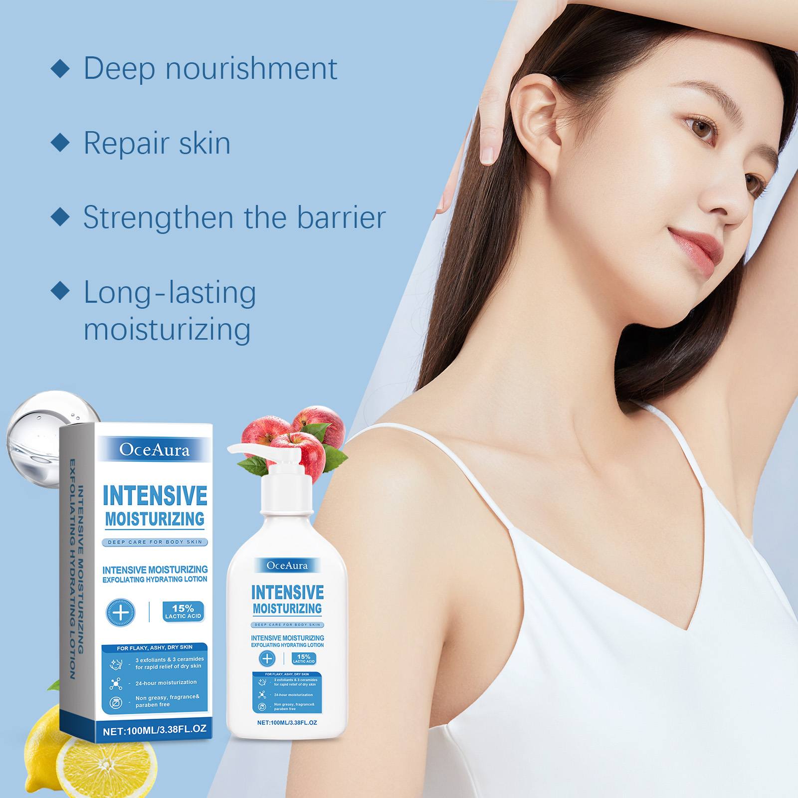 OceAura Intensive Healing Body - Lactic Acid Toner 评论和价格