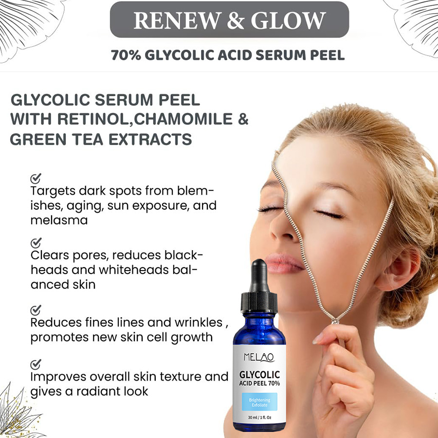 70% Glycolic Acid Serum Peel E - Lactic Acid Toner 评论和价格