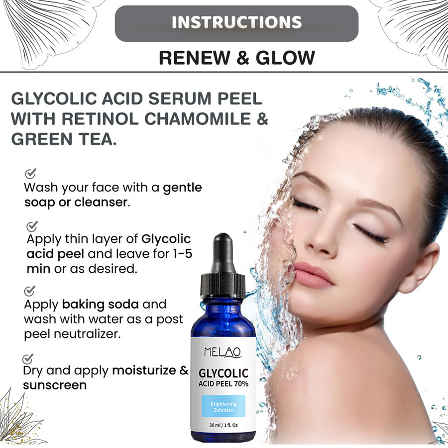 70% Glycolic Acid Serum Peel E - Lactic Acid Toner 评论和价格